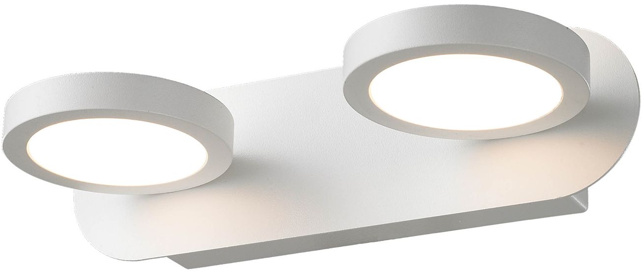 Darmowa Dostawa - Kinkiet 2x5 W biały Italux Kendra MB10632