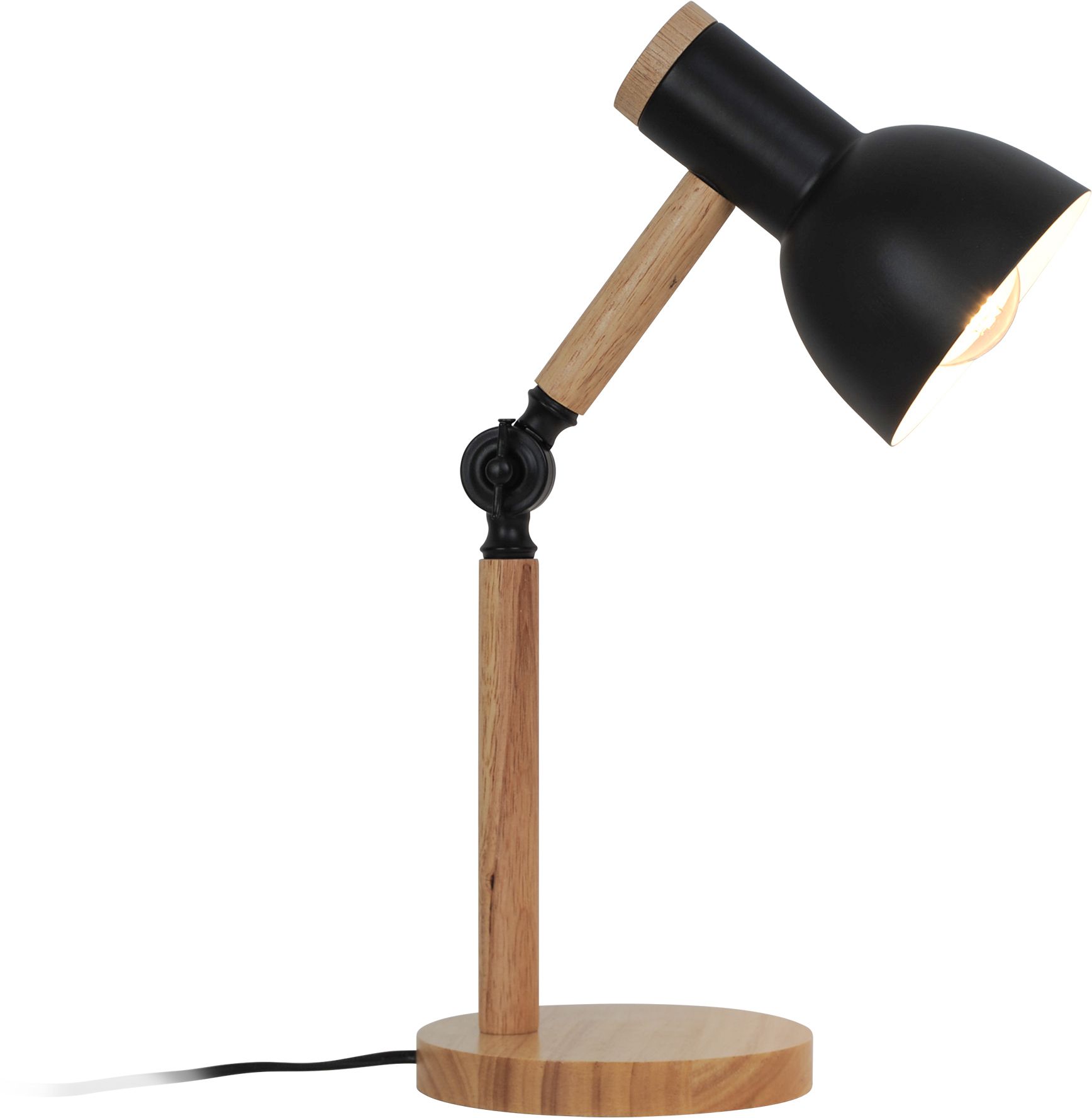 Darmowa Dostawa - Lampa stołowa 1x40 W czarna Zuma Line Balbo T22004BBL