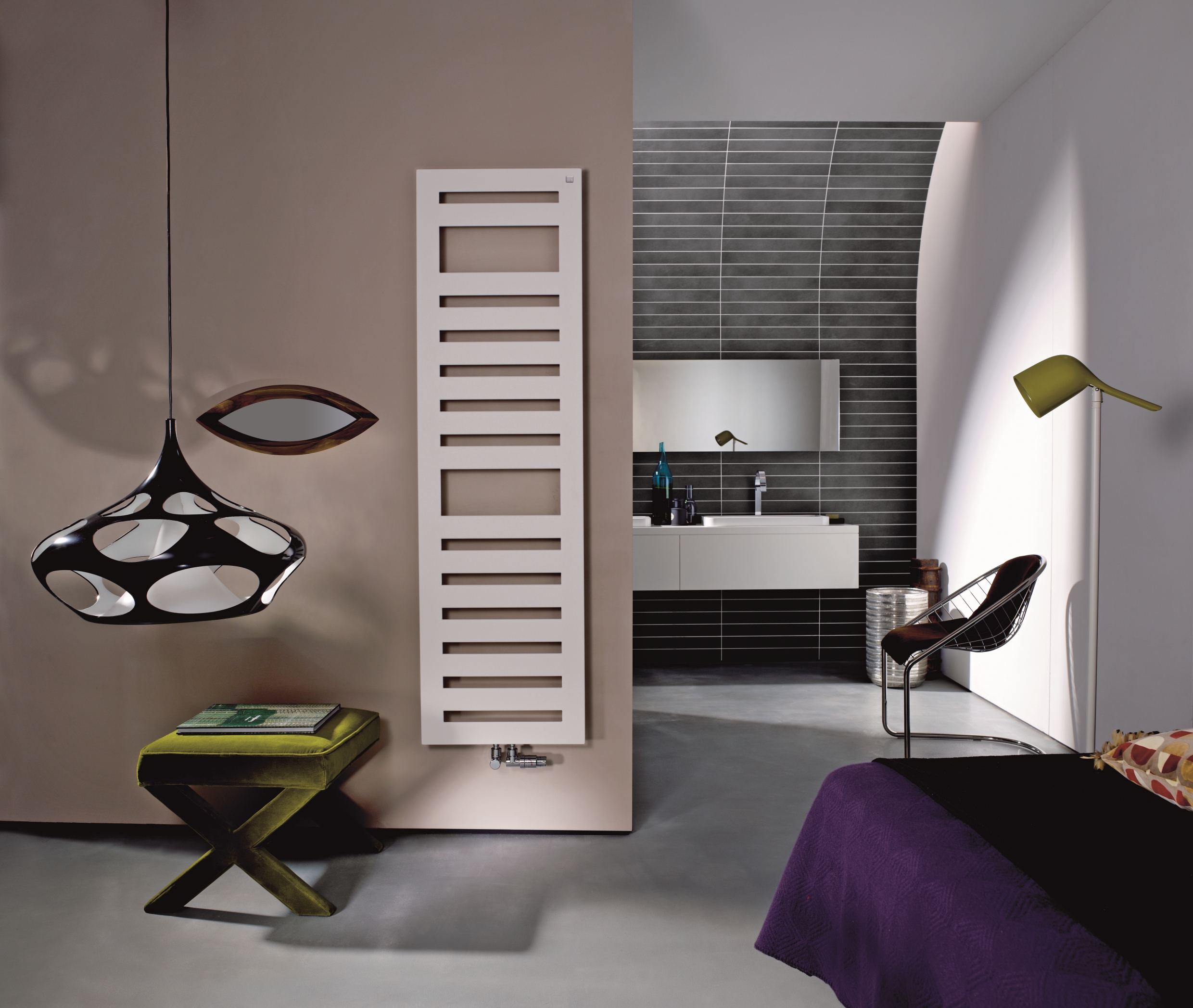 Darmowa Dostawa - Grzejnik łazienkowy 40x122 cm Zehnder Metropolitan MET120040