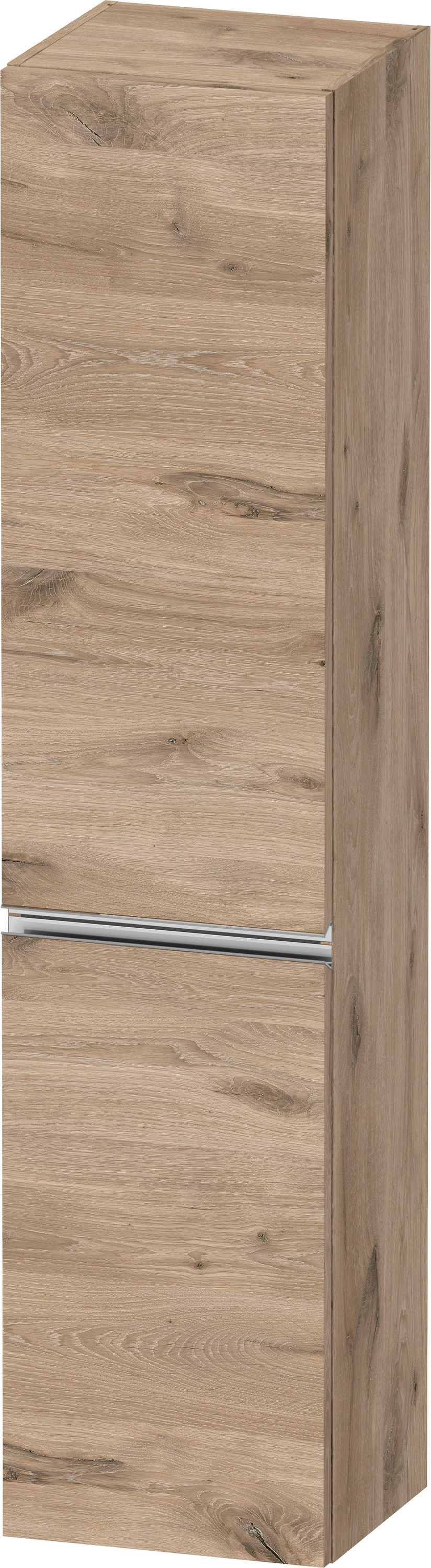 Darmowa Dostawa - Szafka 40x37.4x176 cm boczna wisząca dąb-chrom Duravit Sivida SV1370L10550000