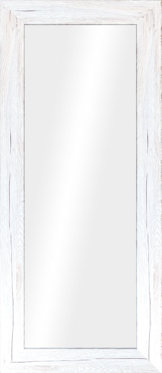 Darmowa Dostawa - Lustro 56x148 cm prostokątne biały-drewno Styler Jyvaskyla LU12449