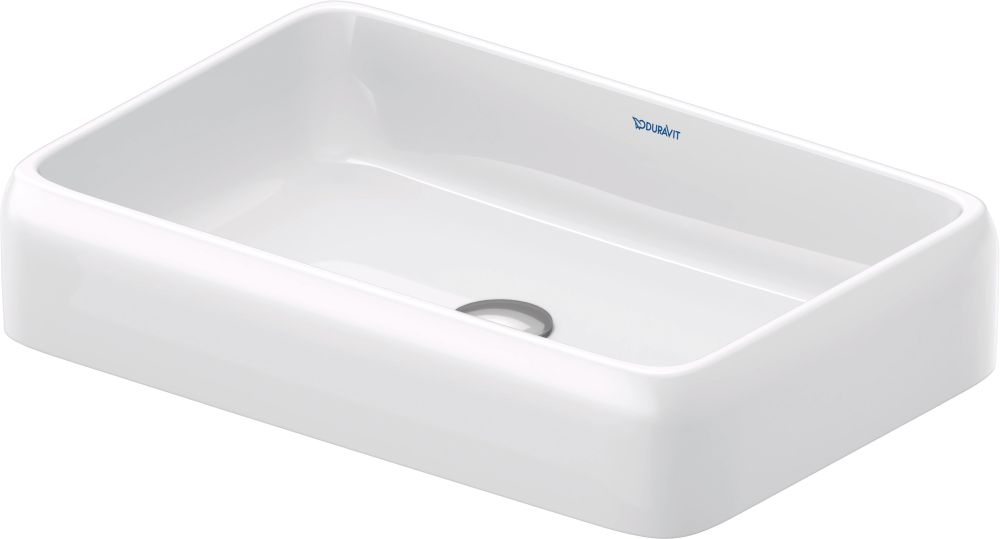 Darmowa Dostawa - Umywalka 60x40 cm prostokątna meblowa biała Duravit Qatego 2383600079