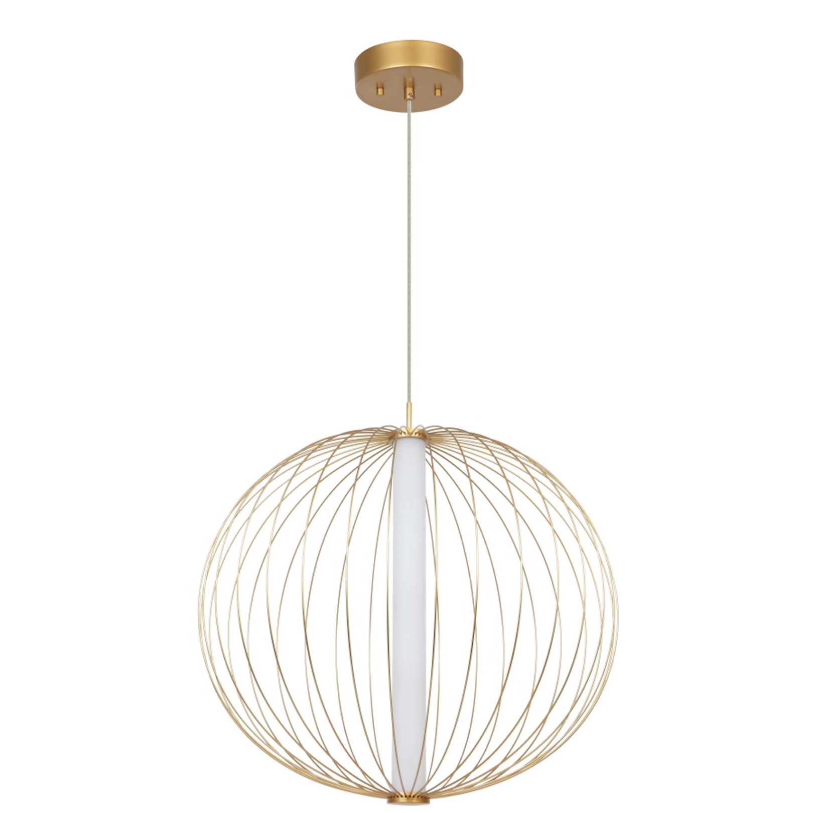 Darmowa Dostawa - Lampa wisząca 1x28 W złota Light Prestige Treviso LP7981PLGD
