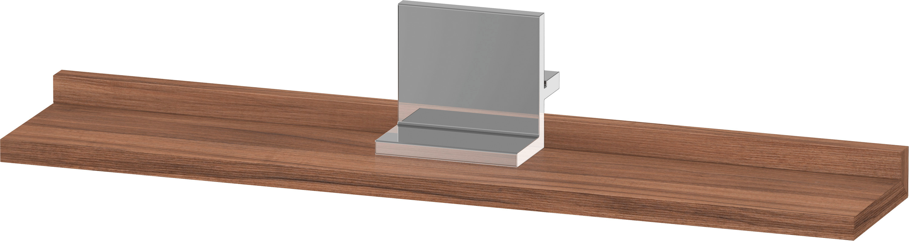 Darmowa Dostawa - Półka 60 cm orzech-chrom Duravit Sivida SV7431010790000