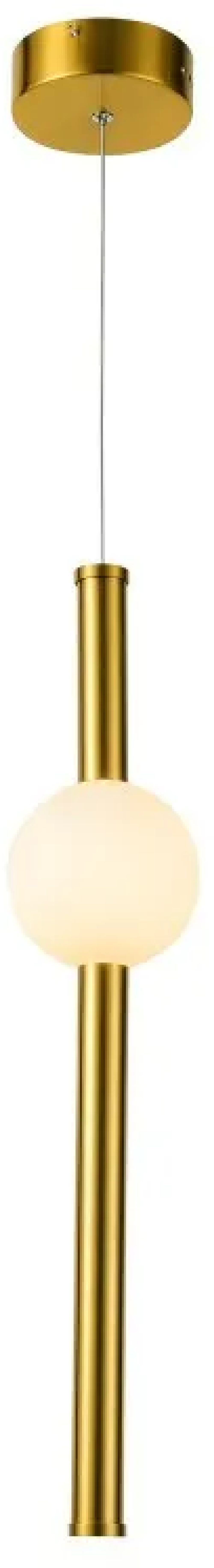 Darmowa Dostawa - Lampa wisząca 1x10 W złota Italux Halling PND16357C1