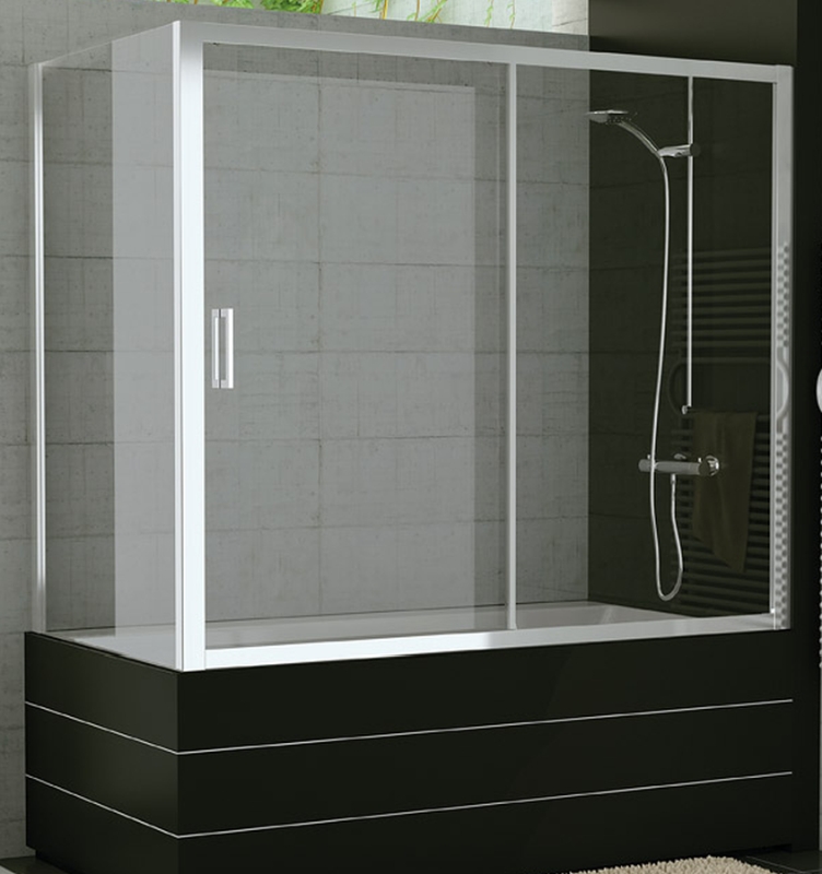 Darmowa Dostawa - Parawan nawannowy jednoczęściowy SanSwiss TOP-Line TOPV08000107