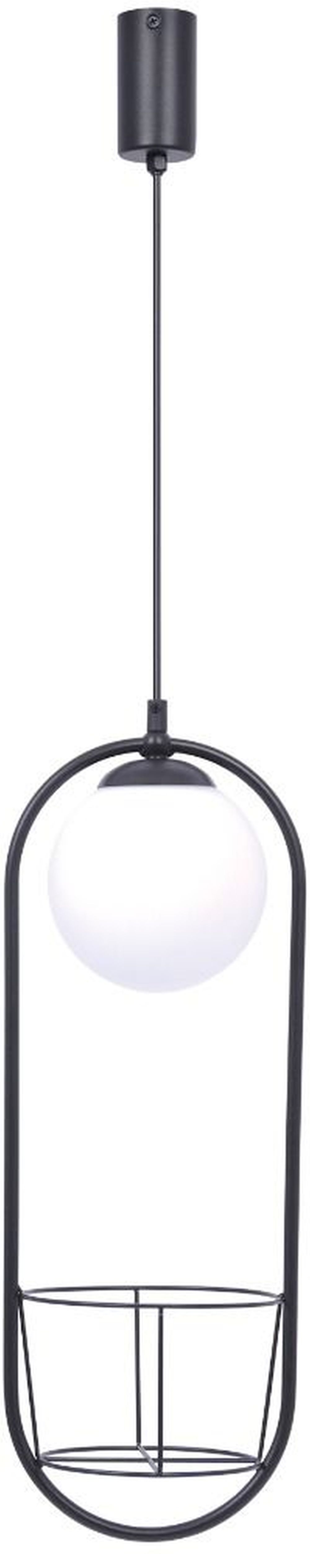 Darmowa Dostawa - Lampa wisząca 1x40 W czarna Zuma Line Plant 5003