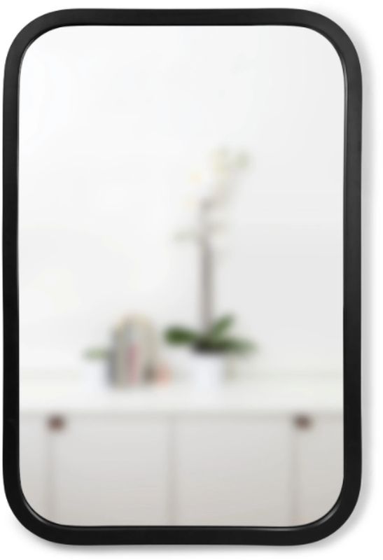 Darmowa Dostawa - Lustro 61x91.4 cm prostokątne czarny Umbra Hub 1014801040