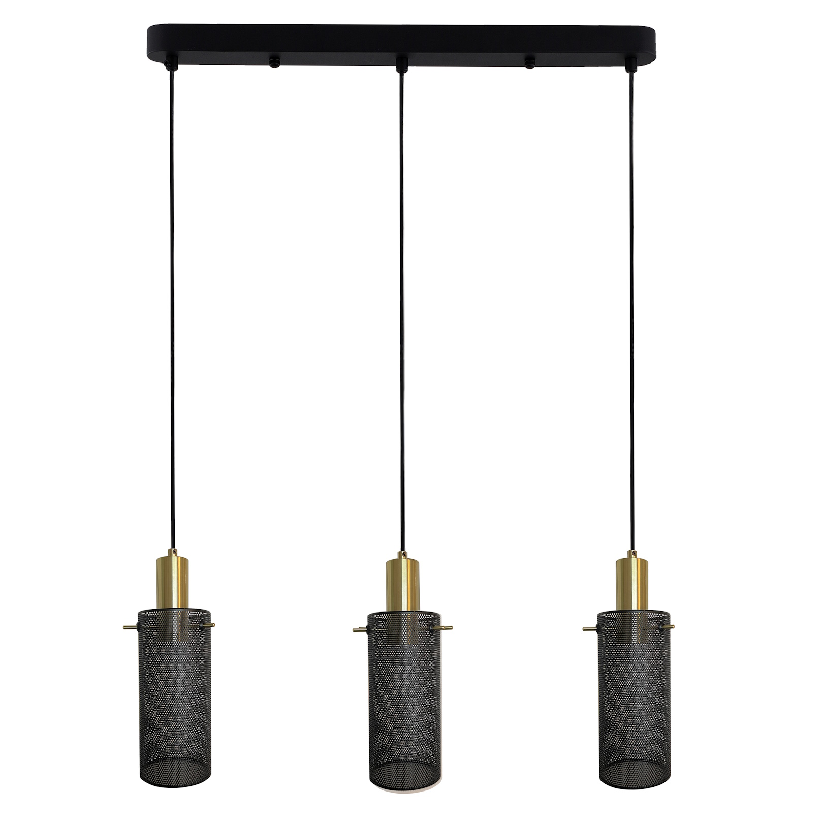 Darmowa Dostawa - Lampa wisząca 3x40 W czarna Light Prestige Tirana LP9453LBK