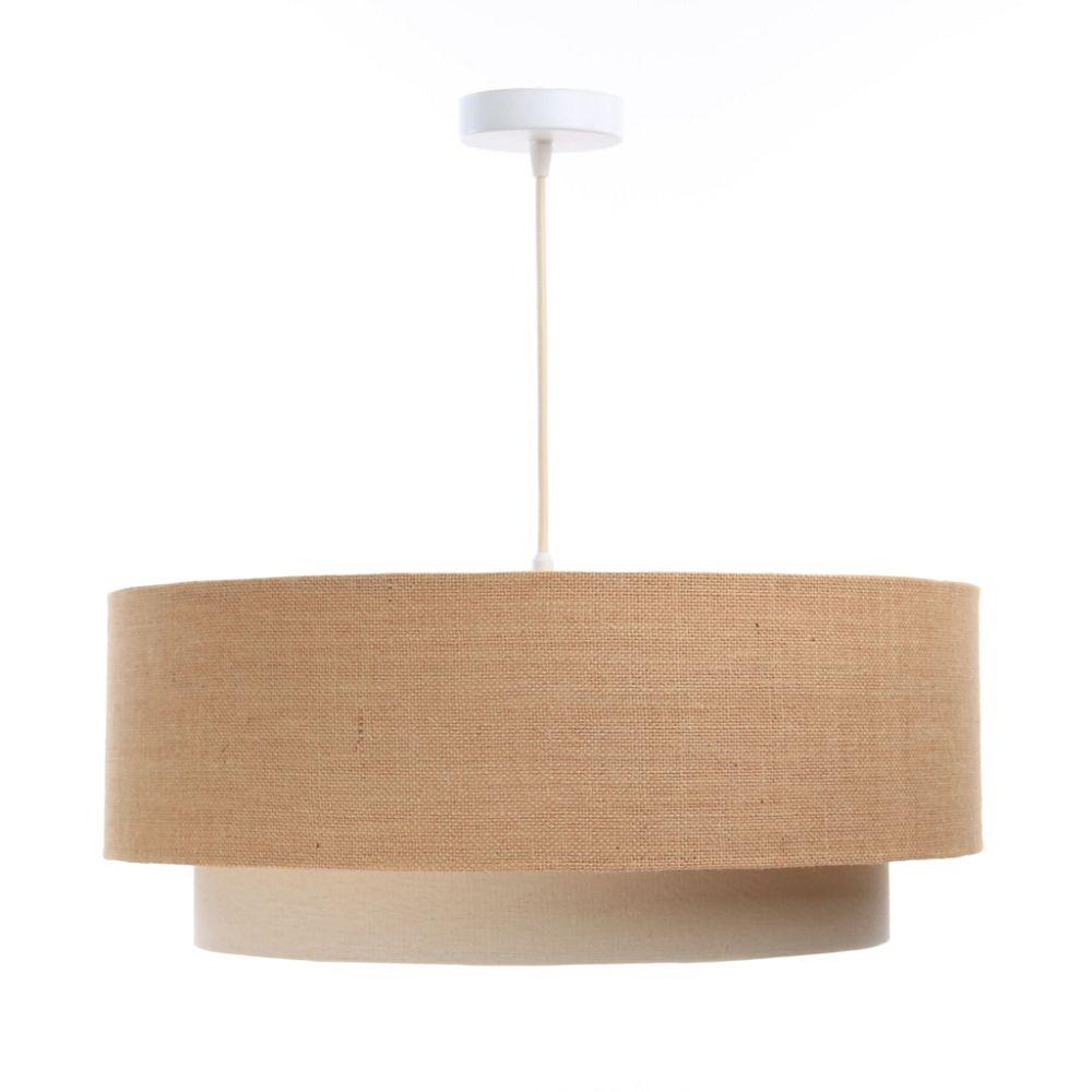 Darmowa Dostawa - Lampa wisząca 1x60 W kremowa BPS Koncept Boho 06109040