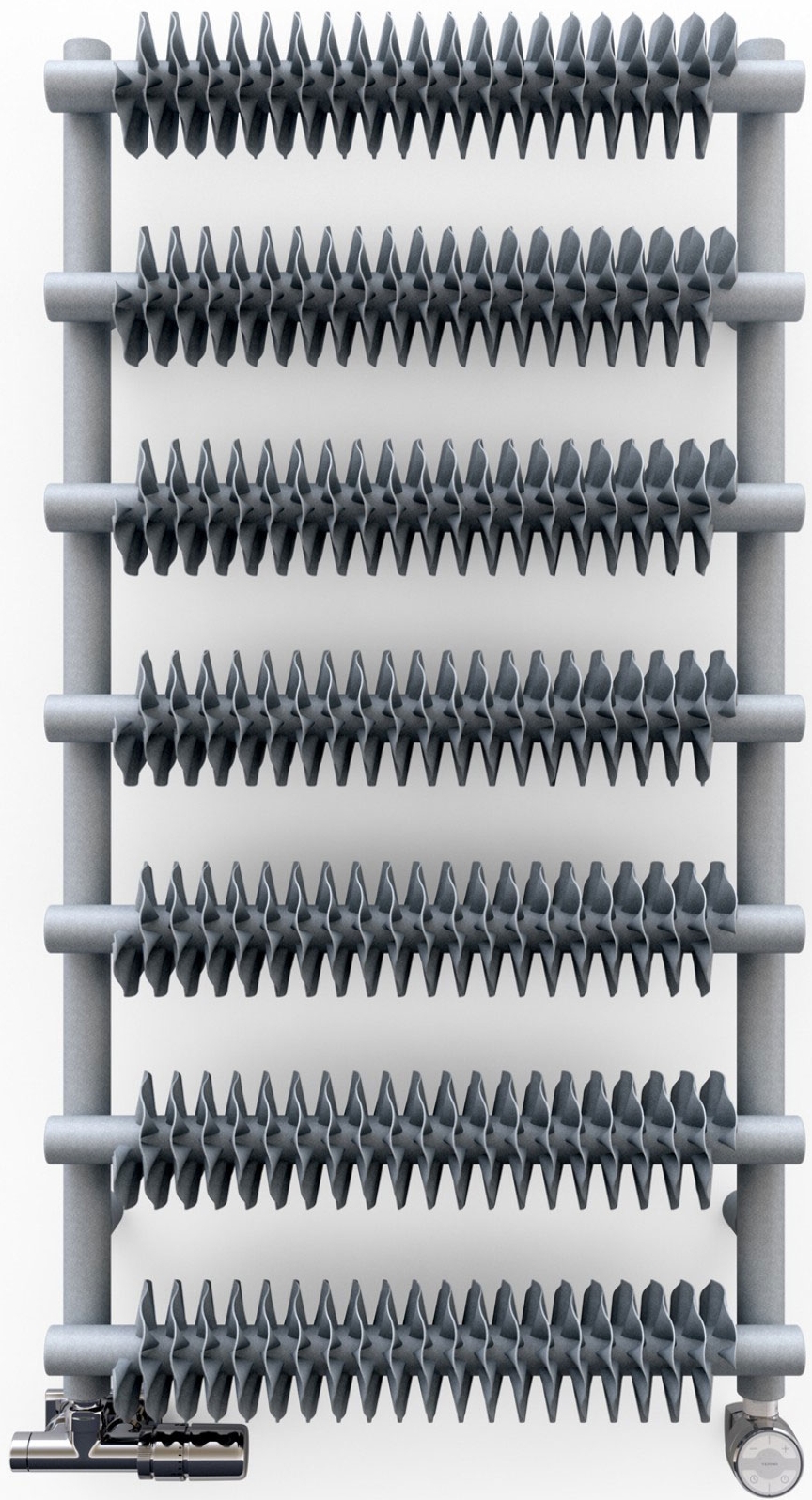 Darmowa Dostawa - Grzejnik łazienkowy 50x93 cm Terma Ribbon T WGR2T093050K916SX