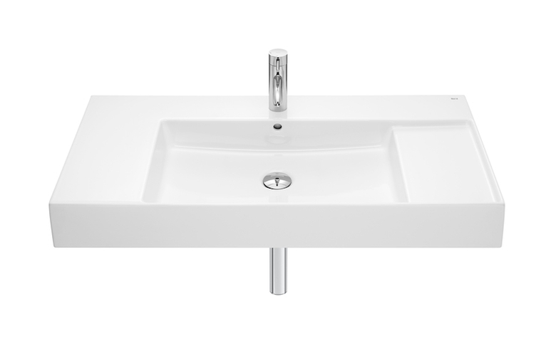 Darmowa Dostawa - Umywalka 100x49 cm prostokątna ścienna biała Roca Inspira A32752A000
