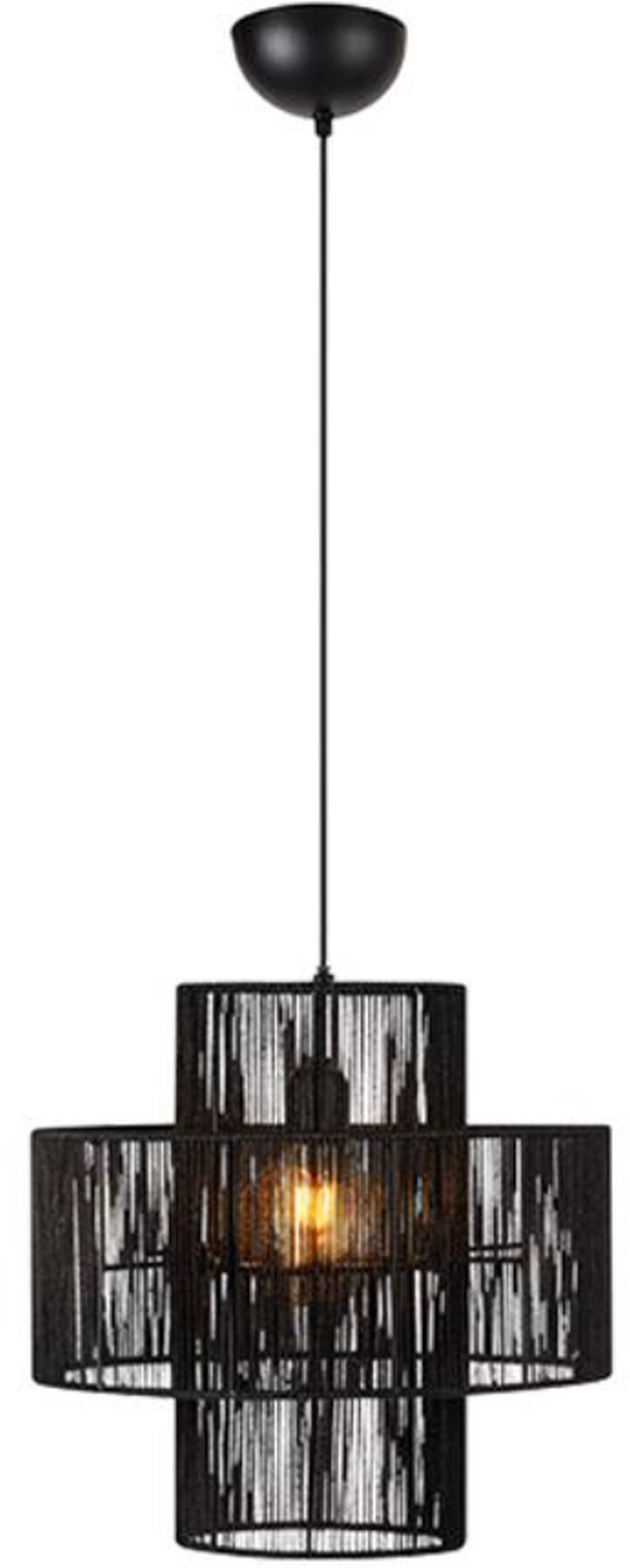Darmowa Dostawa - Lampa wisząca 1x40 W czarna Markslöjd Soga 108766