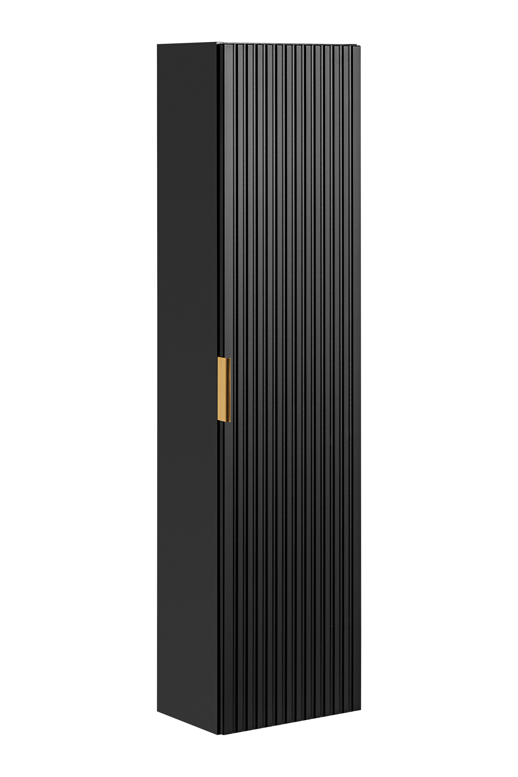 Darmowa Dostawa - Szafka 35x25x140 cm boczna wisząca czarny Comad Adel Black ADELBLACK8001B1D