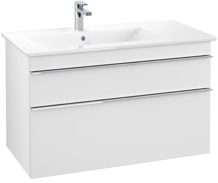 Darmowa Dostawa - Szafka 95.3x47.7x59 cm podumywalkowa wisząca biała Villeroy & Boch Venticello A92701MS