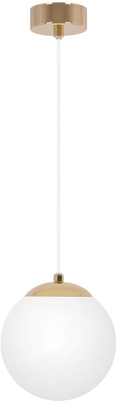Darmowa Dostawa - Lampa wisząca 1x15 W biała-złota Kaja Lumia K5401