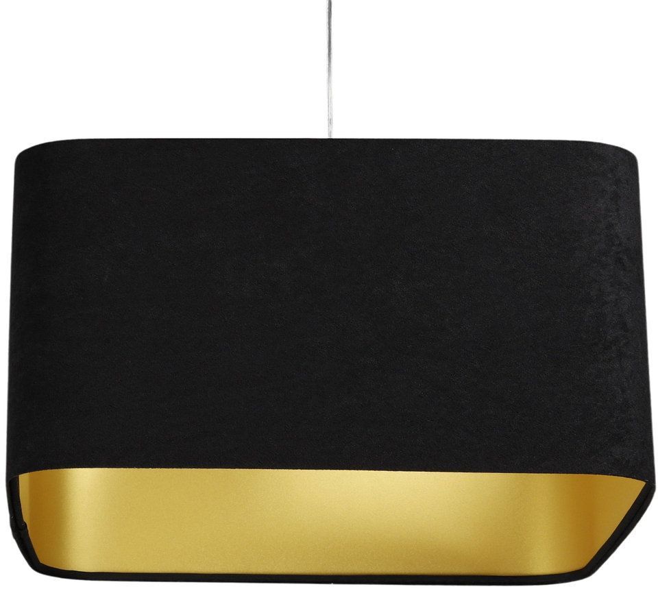 Darmowa Dostawa - Lampa wisząca 1x60 W czarna-złota BPS Koncept Kwadro sue KW10640W20