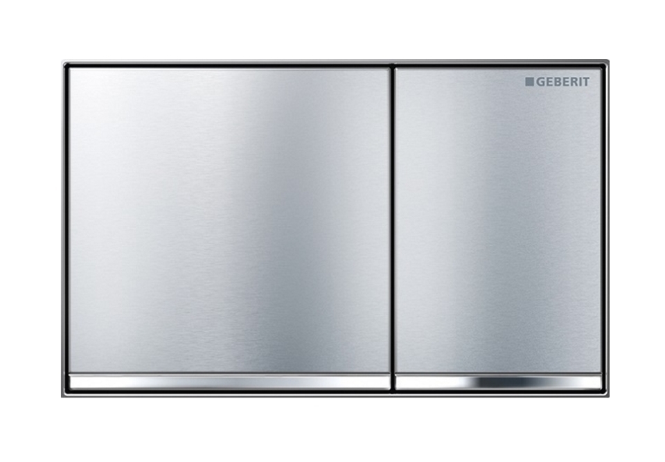 Darmowa Dostawa - Przycisk spłukujący do wc chrom błyszczący-chrom mat Geberit Omega60 115081GH1
