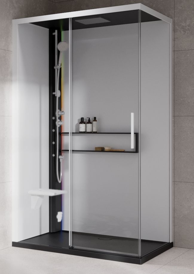 Darmowa Dostawa - Kabina z hydromasażem Novellini Glax G222P290ST51HU