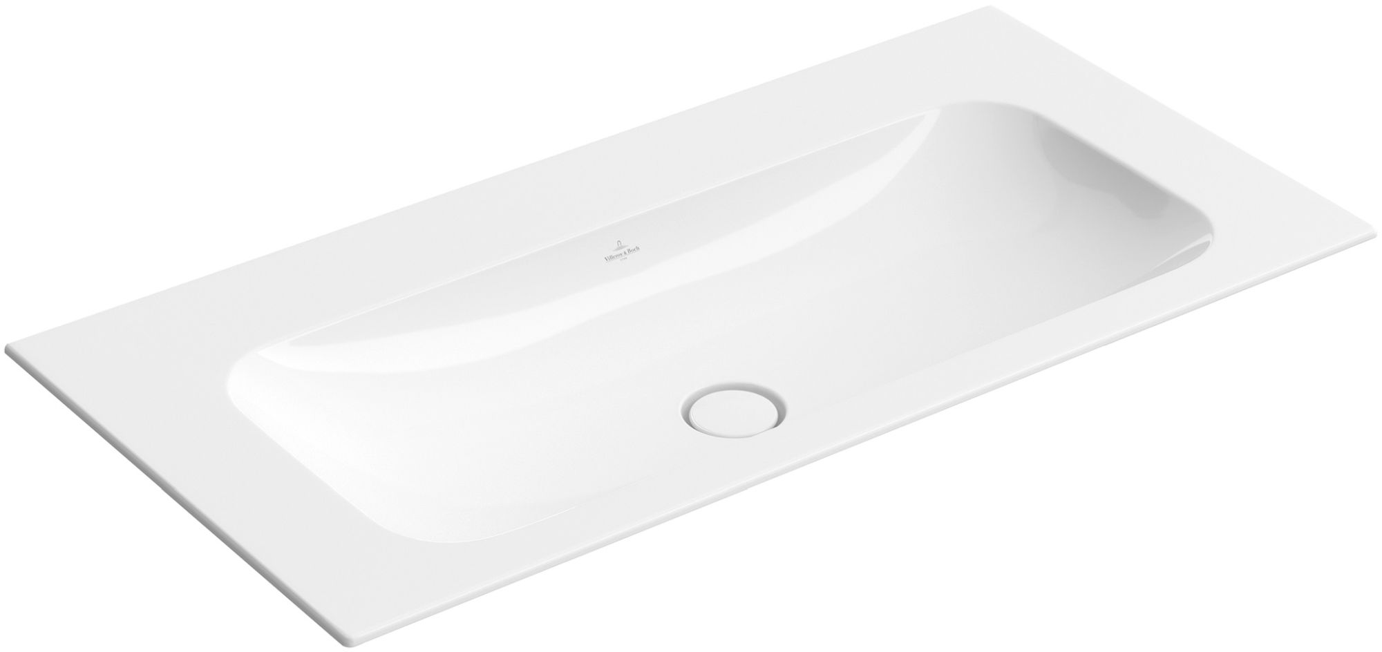 Darmowa Dostawa - Umywalka 100x50 cm prostokątna meblowa biała Villeroy & Boch Finion 4164A3R1