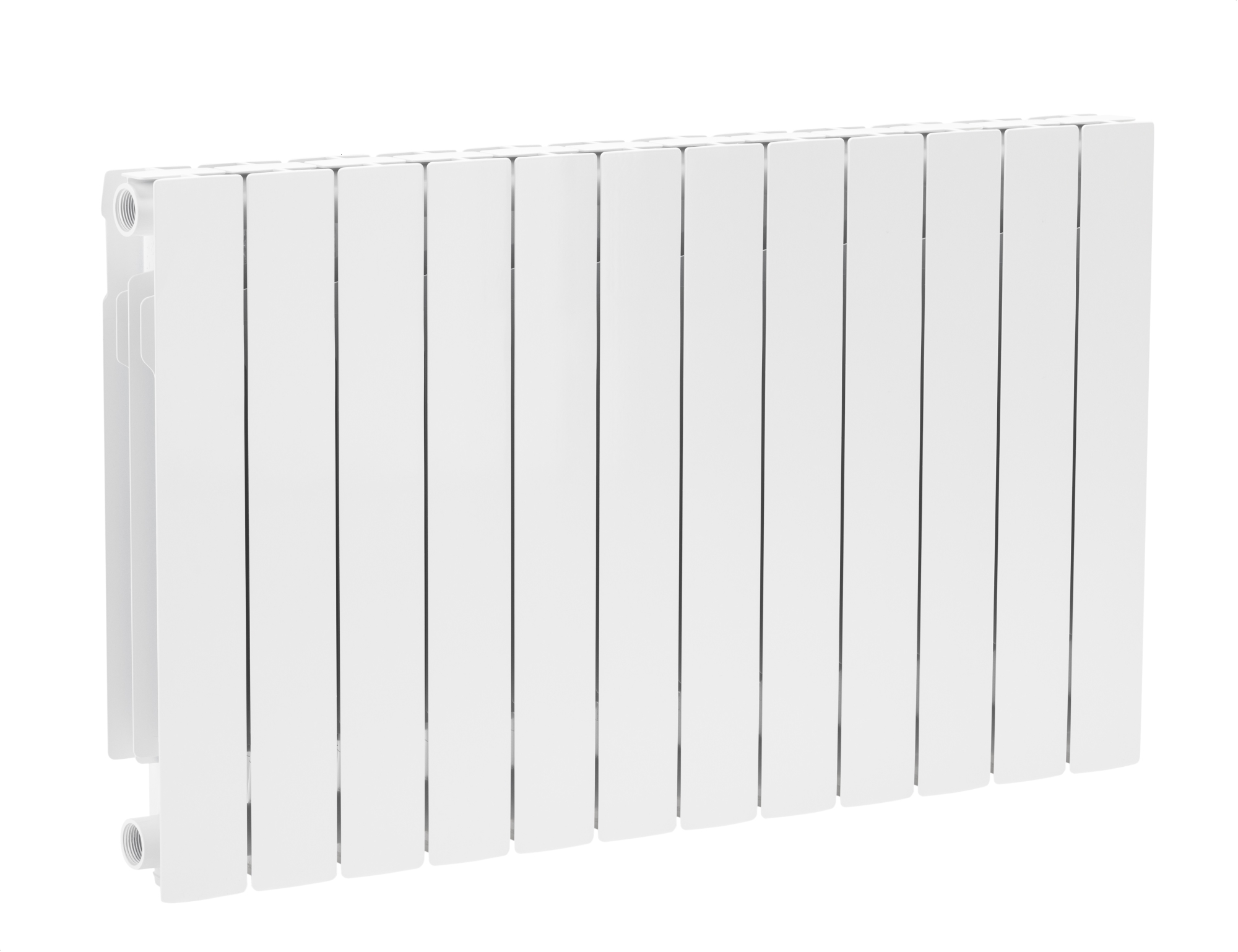 Darmowa Dostawa - Grzejnik pokojowy 57x96.6 cm podłączenie boczne biały KFA Armatura ADR 76312044