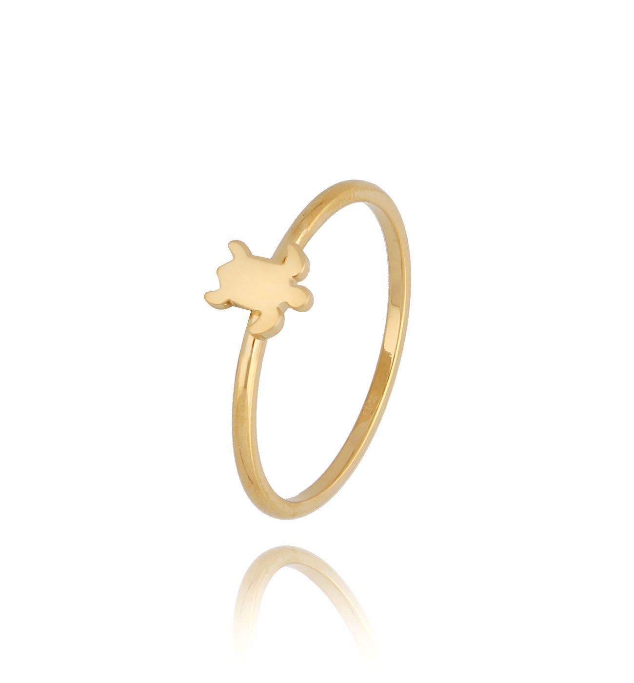 Pierścionek złoty z żółwiem Summer Turtle PSA0425
