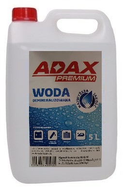 WODA DEMINERALIZOWANA DESTYLOWANA 5L - Petrostar