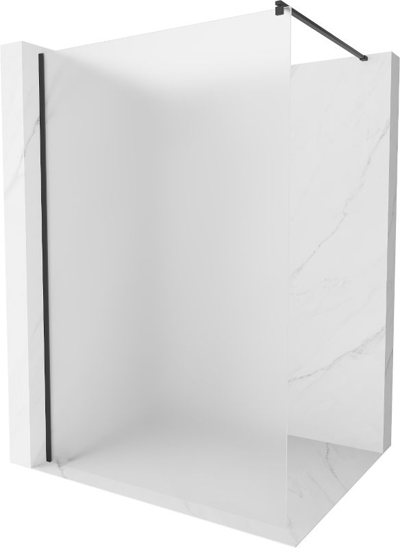 Ścianka prysznicowa Mexen Kioto czarna 80x200 cm 800-080-101-70-30 1 szt.