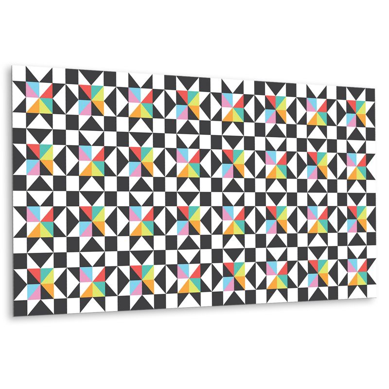 Panel samoprzylepny Tulup 100x50 cm Symetria i rytm 1 szt.