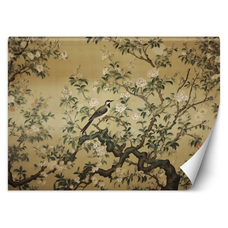 Fototapeta Feeby Ptak Abstrakcja Chinoiserie 150x105 1 szt