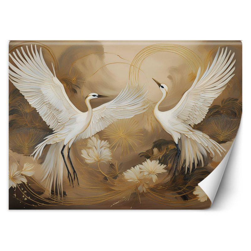 Fototapeta Feeby Żurawie Ptaki Zwierzęta 450x315 1 szt