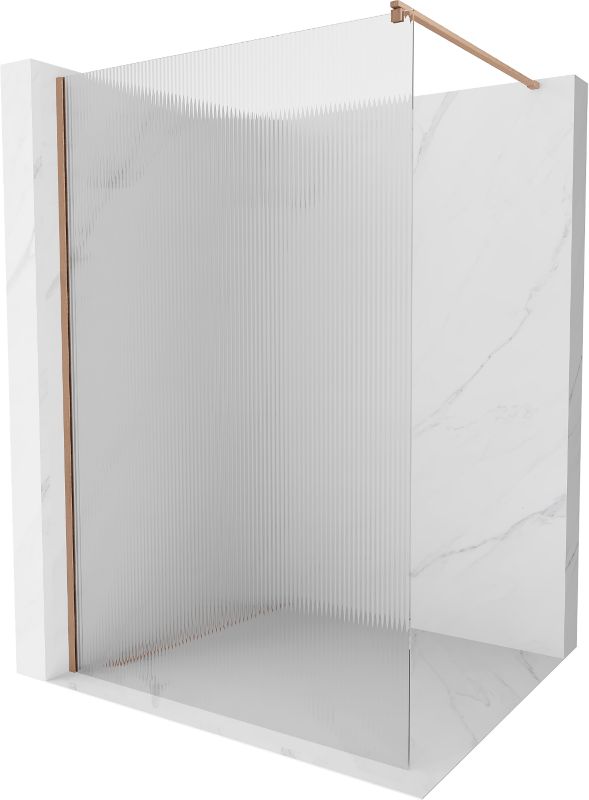 Ścianka prysznicowa Mexen Kioto miedź szczotkowana 90x200 cm 800-090-101-65-09 1 szt.