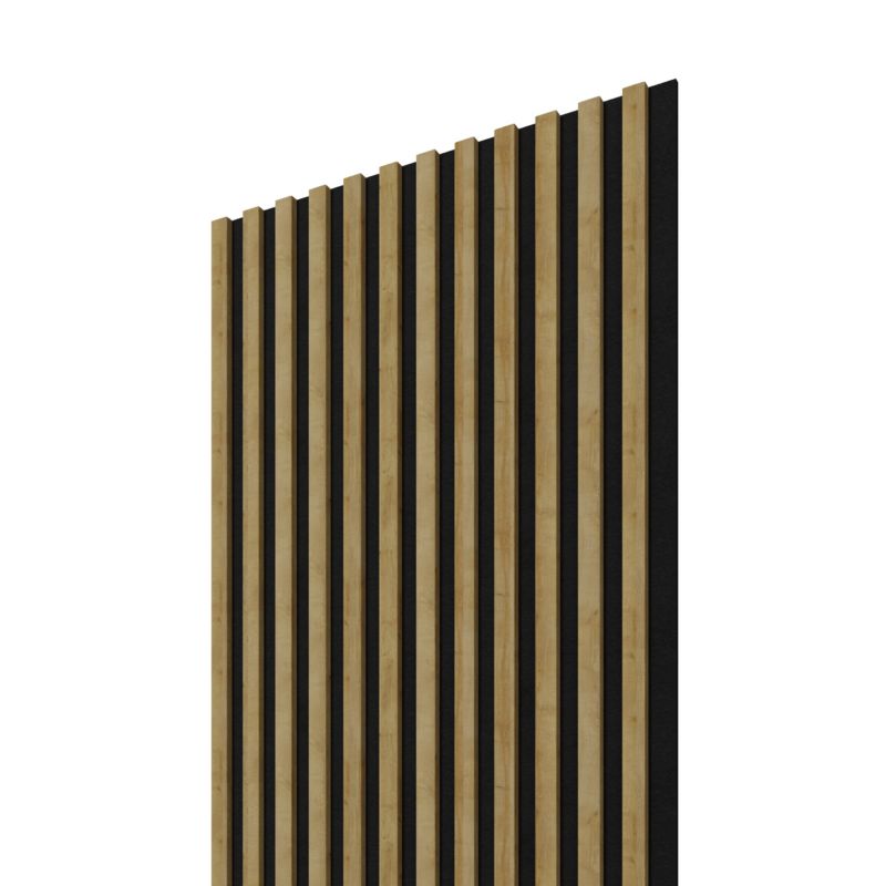 Lamel ścienny Stegu Linea ACOUSTIC PROline 240 x 60,5 cm dąb/czarny - 1szt.