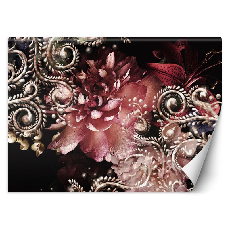 Fototapeta Feeby Piwonia i kwiat lilii glamour 3D 254x184 1 szt