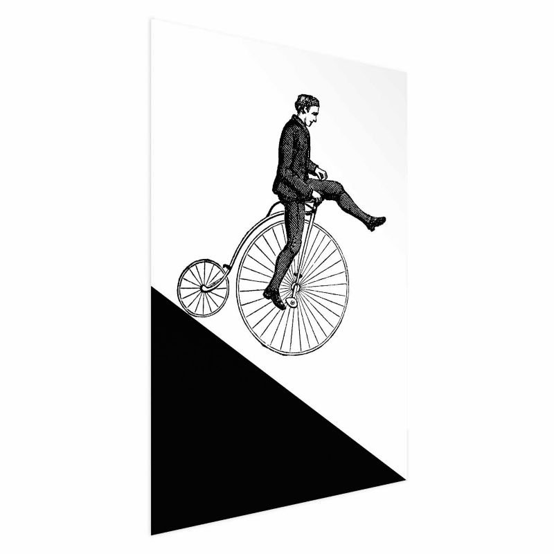 Plakat Artgeist Cyklista 40x60 cm bez ramy 1 szt