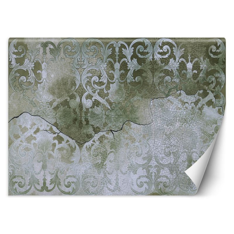 Fototapeta Feeby Zielony ornament vintage 200x140 1 szt