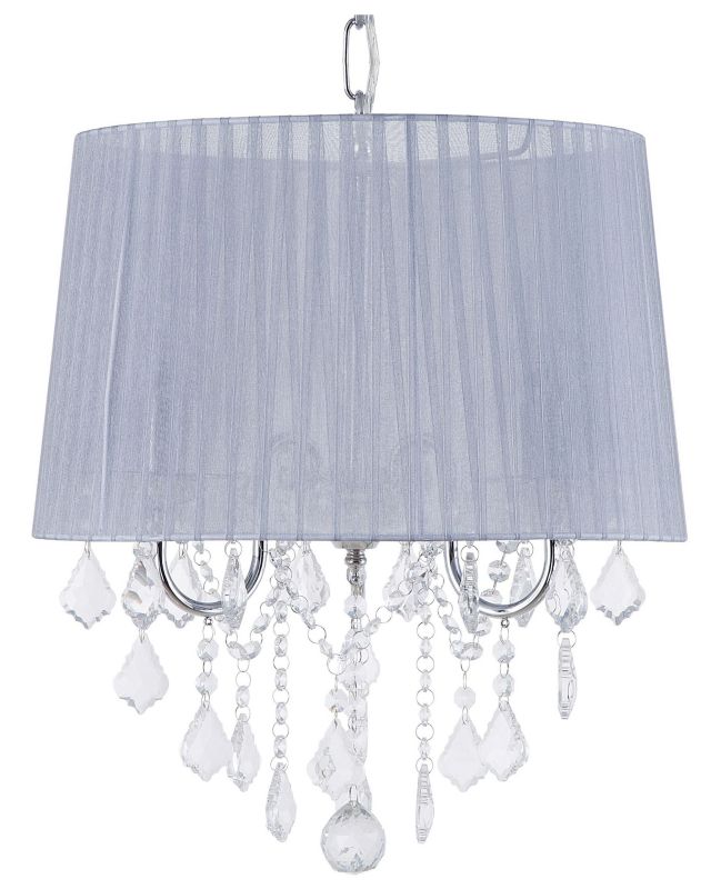 Lampa wisząca Evans Jasnoszary 1 szt.