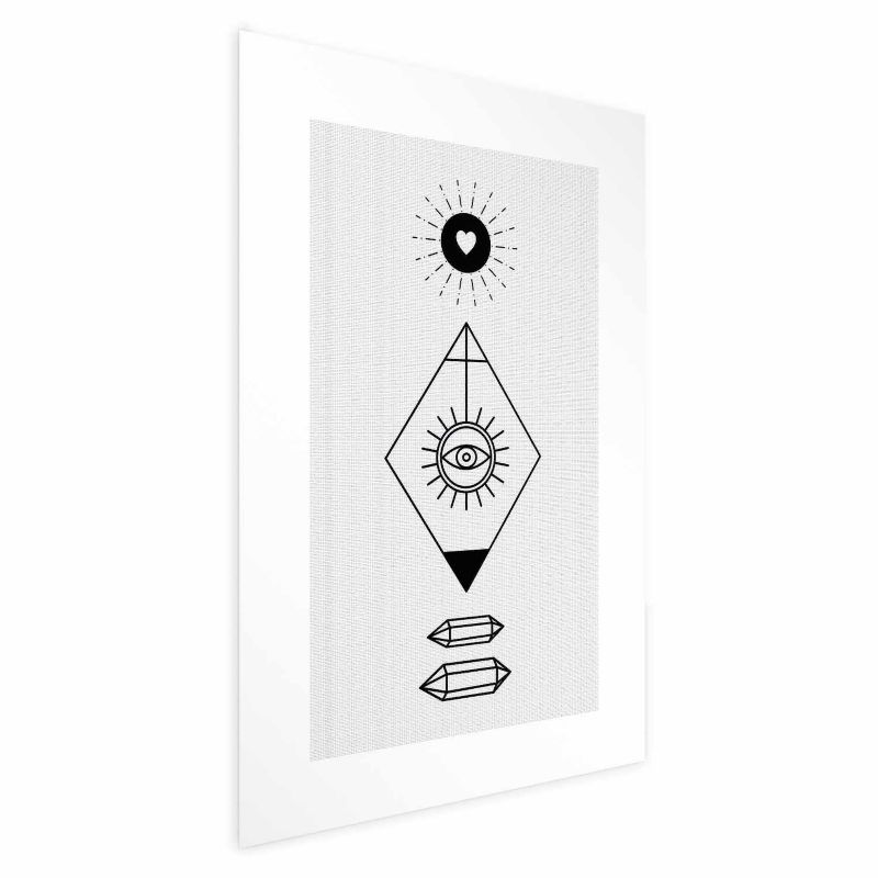 Plakat Artgeist Symbole 29,7x42 cm bez ramy 1 szt