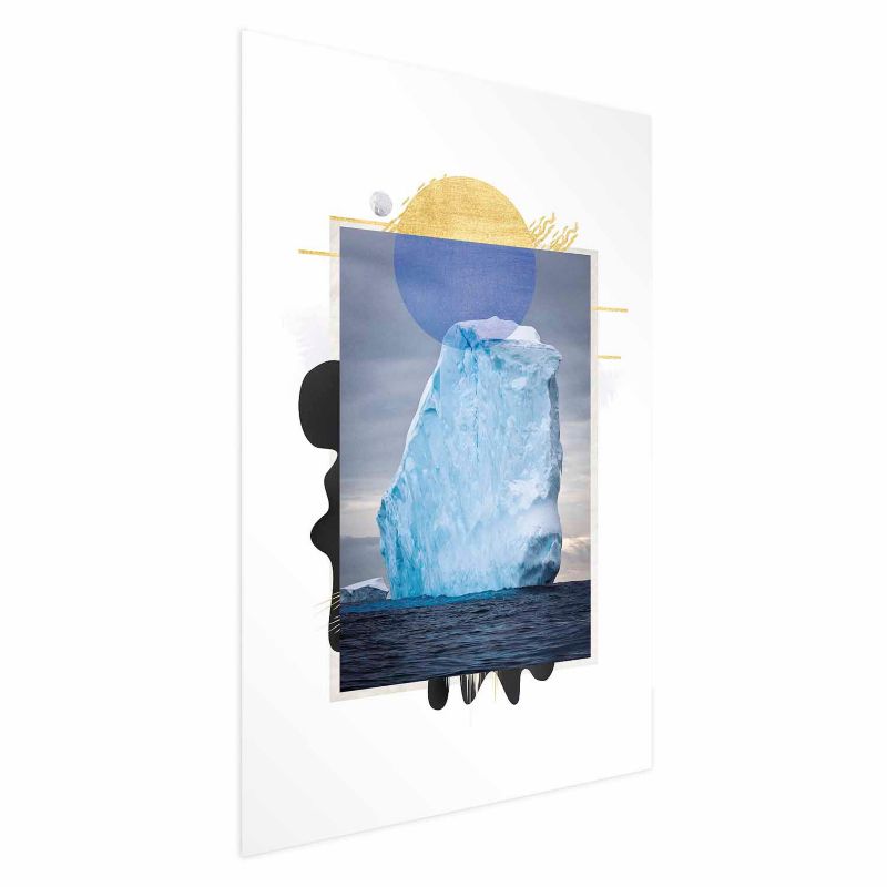Plakat Artgeist Góra lodowa 40x60 cm bez ramy 1 szt