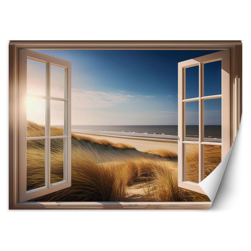 Fototapeta Feeby Widok z okna Morze Plaża Natura 300x210 1 szt