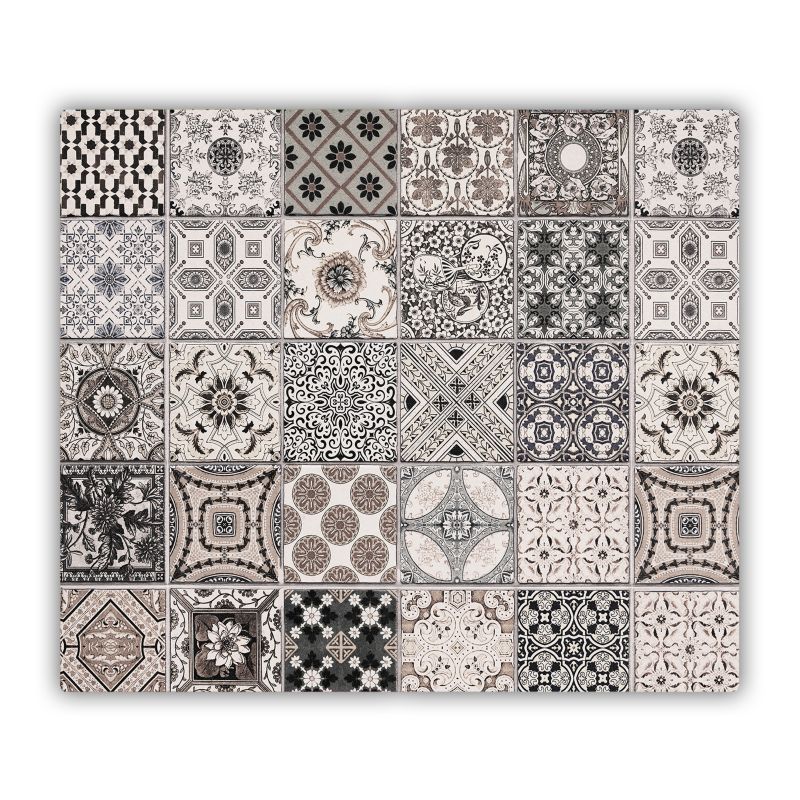 Deska szklana Tulup Ceramiczne płytki 60x52 cm 1 szt.