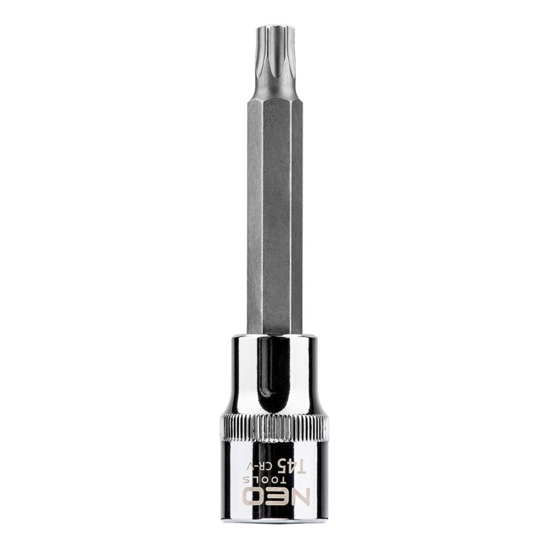 Końcówka Torx na nasadce 1/2" NEO TOOLS T45 x 100 mm 1 szt.