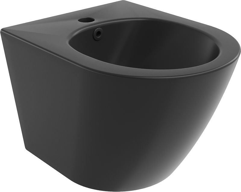 Bidet wiszący Mexen Lena czarny mat 48 cm 1 szt.