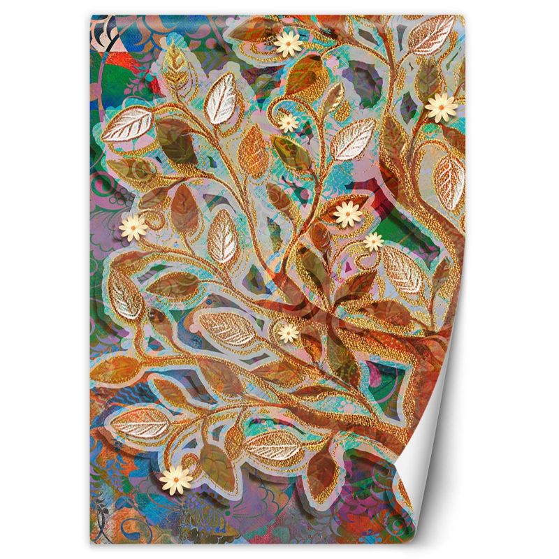 Fototapeta Feeby Złote magiczne drzewo 150x210 1 szt