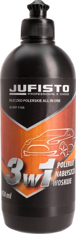 Mleczko polerskie Jufisto do usuwania rys 450 ml