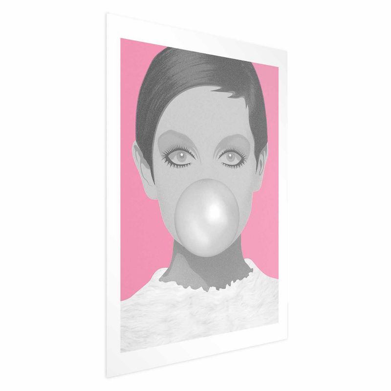 Plakat Artgeist Guma balonowa 21x30 cm bez ramy 1 szt