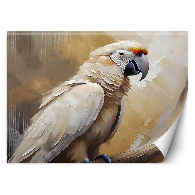 Fototapeta Feeby AI Papuga ptaki malowany 300x210 1 szt