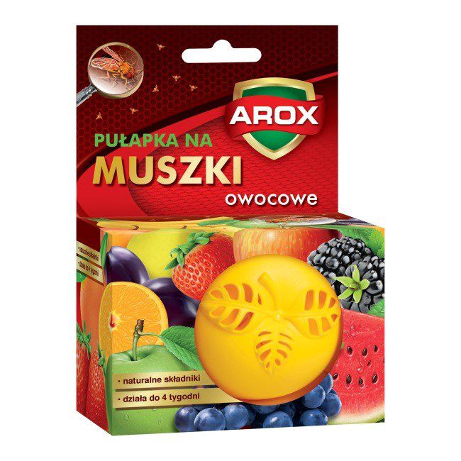 Pułapka na muszki owocowe jabłko