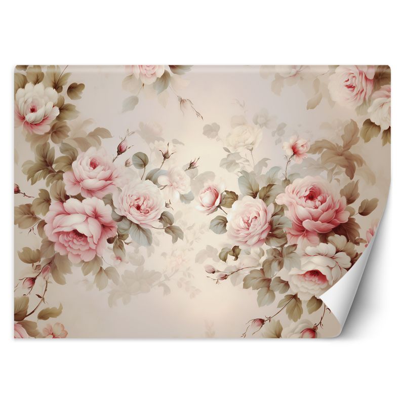 Fototapeta Feeby Roże Shabby Chic 350x245 1 szt
