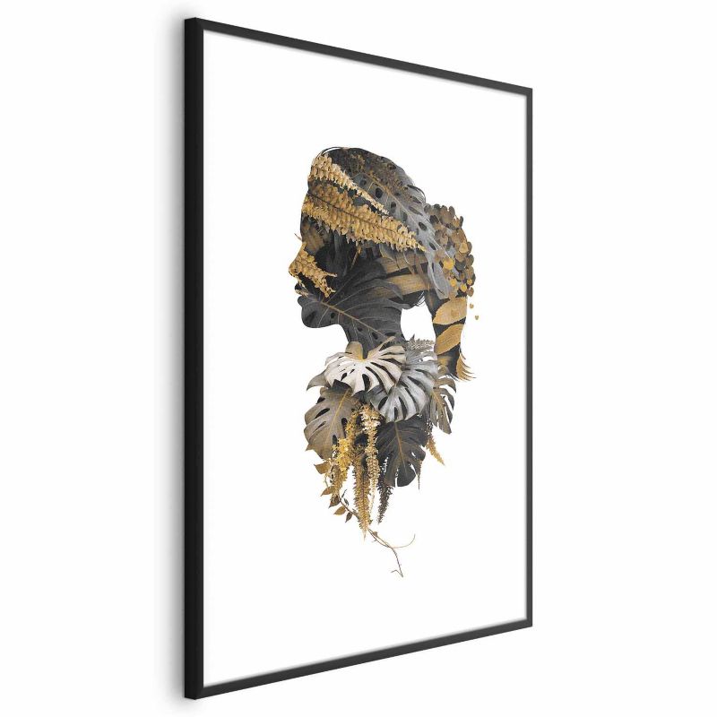 Plakat Artgeist Człowiek dżungli 60x90 cm z ramą czarną 1 szt